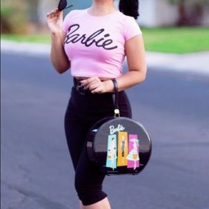 Halloween 1950 Barbie costume large vintage case